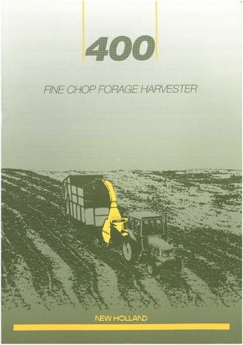 New Holland Forage Harvester 400 Brochure