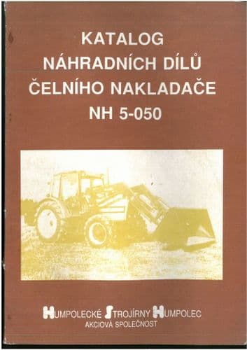 New Holland Front Loader NH 5-050 Parts Manual