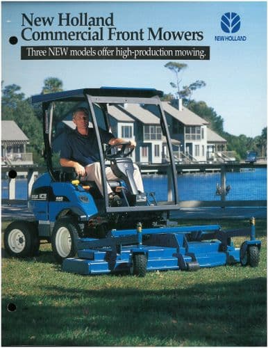 New Holland Front Mowers MC22 MC28 MC35 Brochure.