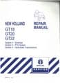 New Holland Garden Tractor GT18 GT20 GT22 Workshop Service Repair Manual
