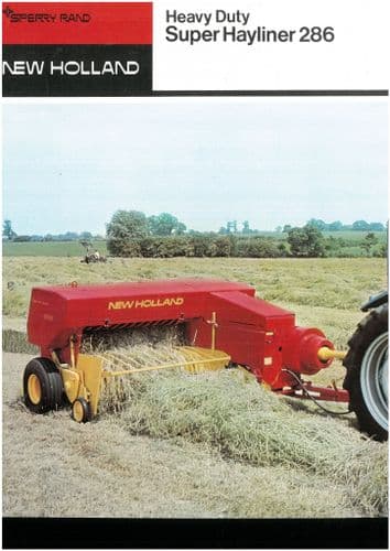 New Holland Heavy Duty Super Hayliner 286 Brochure
