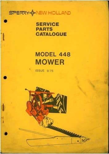 New Holland Mower 448 Parts Manual