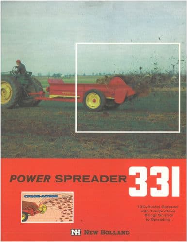 New Holland Power Fertiliser Spreader 331 Brochure