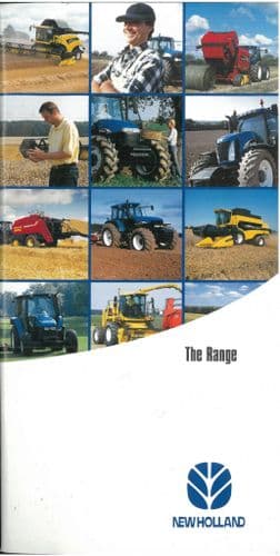 New Holland Range Brochure - Tractor Combine Baler Forager Telehandler