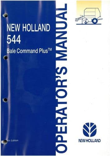 New Holland Round Baler 544 Operators Manual