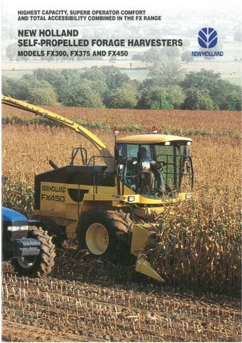 New Holland Self Propelled Forage Harvester FX300 FX375 FX450 Brochure - 1