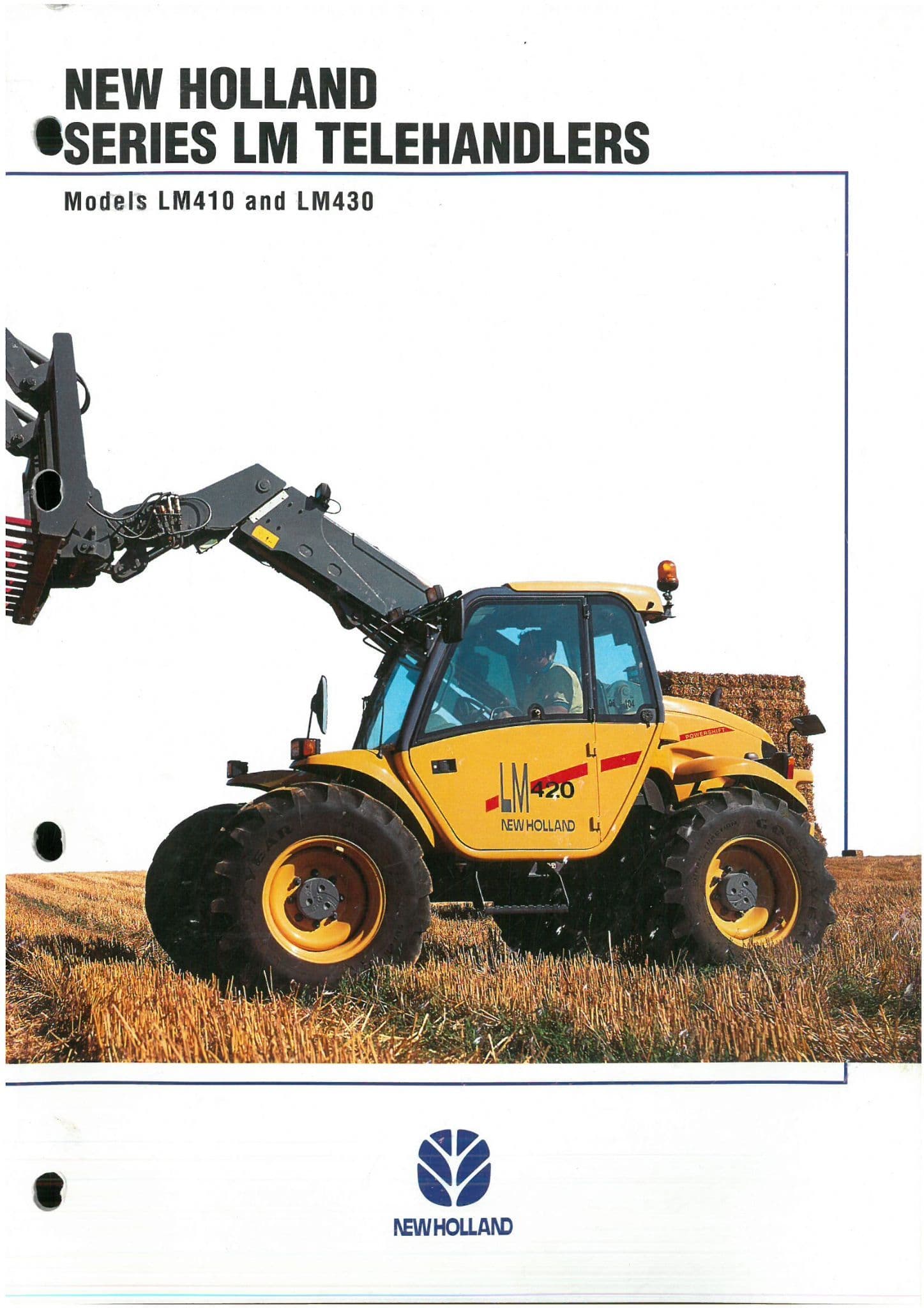 New Holland Series LM Telehandler LM410 & LM430 Brochure