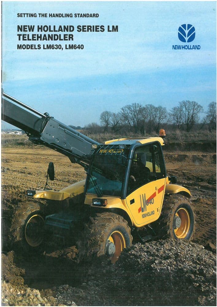 New Holland Series LM Telehandler LM630 LM640 Brochure--