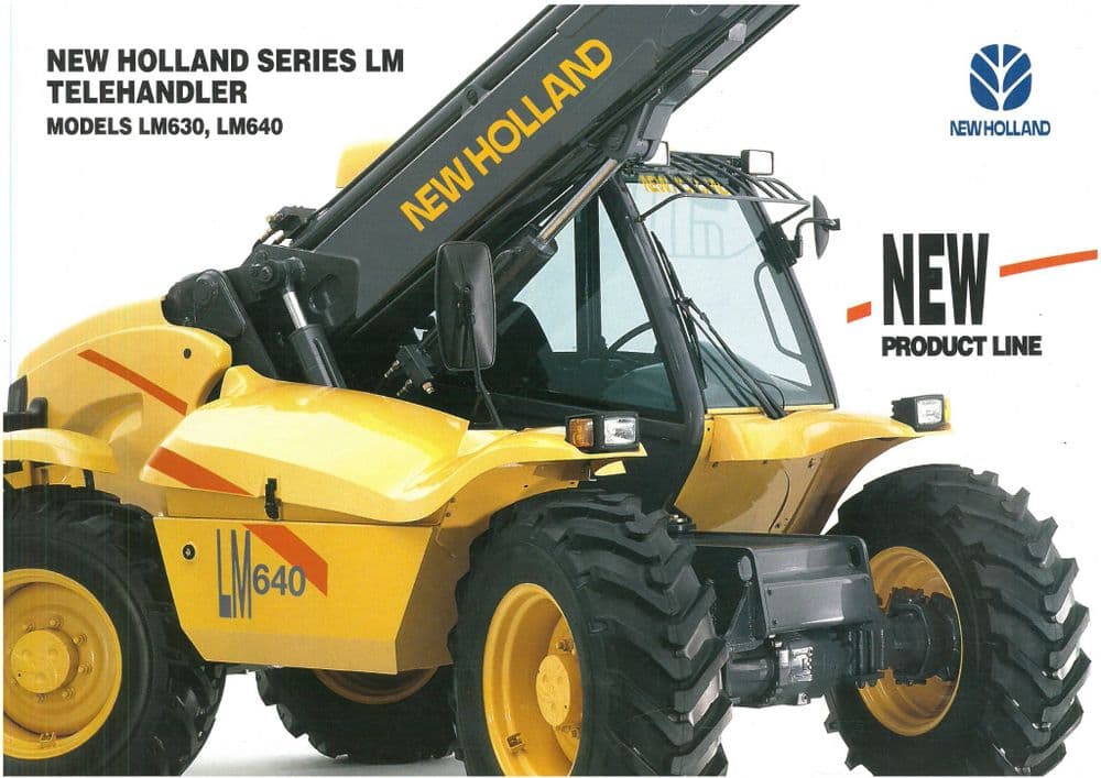 New Holland Series LM Telehandler LM630 LM640 Brochure