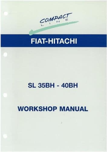 New Holland Skid Steer Loader LS140 & LS150 Workshop Service Manual - Fiat Kobelco - Same as Fiat