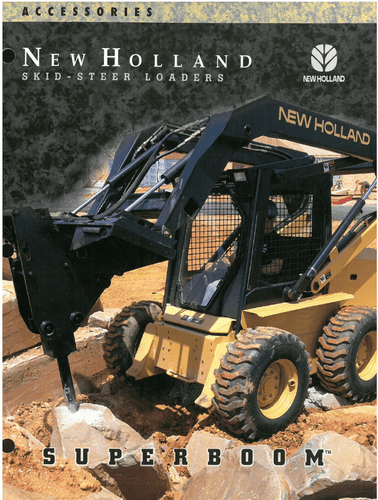 New Holland Skid Steer Loaders Superboom Accessories Brochure
