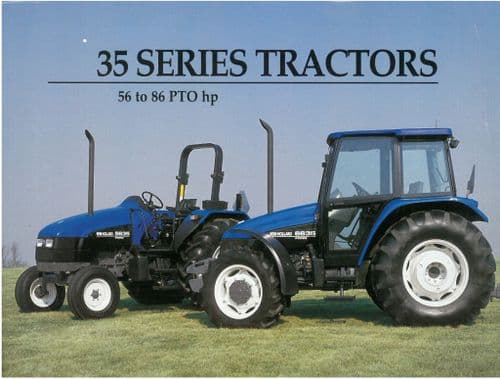 New Holland Tractor 4835 5635 6635 7635 Brochure