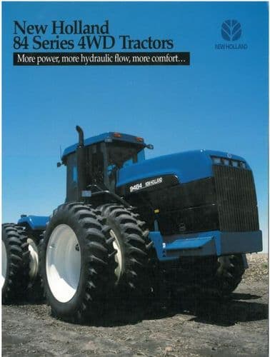 New Holland Tractor 84 4WD Brochure