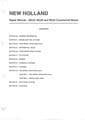 New Holland Tractor Commercial Mower MC22 MC28 MC35 Workshop Service Manual - ORIGINAL