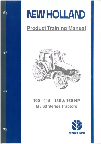 New Holland Tractor Fiatagri & Ford Product Information Brochure Manual - M/60