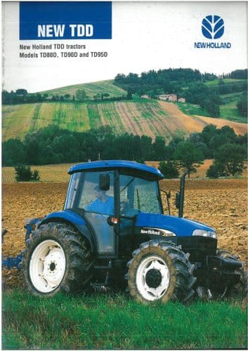 New Holland Tractor Series TDD - TD80D - TD90D - TD95D Brochure