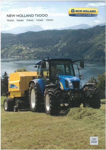 New Holland Tractor T5000 Series - T5030 T5040 T5050 T5060 T5070 Brochure