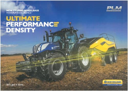 New Holland Tractor  T7 Range - T7.230 - T7.245 - T7.260 - T7.270 - T7.300 Brochure