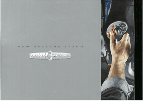 New Holland Tractor T7000 Brochure -