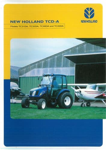 New Holland Tractor TC31DA TC35DA TC40DA TC45DA Brochure