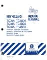New Holland Tractor TC35A TC35DA TC40A TC40DA TC45A TC45DA Repair Workshop Service Manual