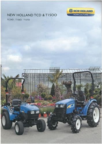 New Holland Tractor TCD & T1500 - TC24D T1560 T1570 Brochure