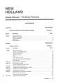 New Holland Tractor TD60D TD70D TD80D TD90D TD95D Workshop Service Repair Manual
