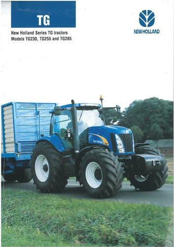 New Holland Tractor TG230 TG255 TG285 Brochure
