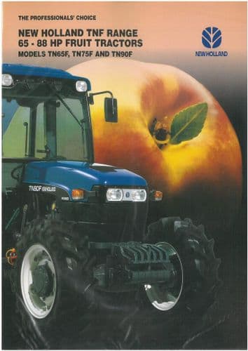 New Holland Tractor TNF Series - TN65F TN75F TN90F Brochure