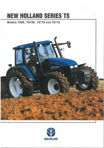 New Holland Tractor TS90 TS100 TS110 TS115 Brochure