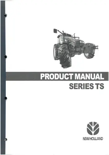 New Holland Tractor TS90 TS100 TS110 TS115 Product Information Brochure Manual