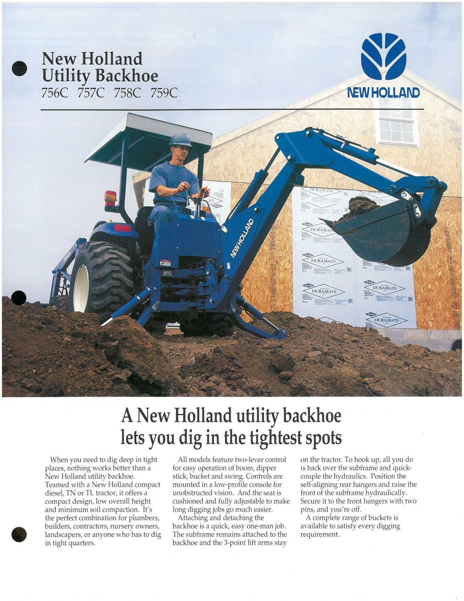758c New Holland 758C Backhoe Specs at Kenneth Locke blog