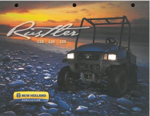 New Holland Utility Vehicle Rustler 115 120 125 Brochure - Gator