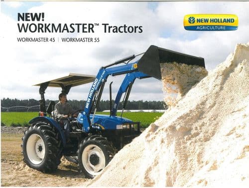 New Holland Workmaster Tractor - Models 45 & 55 Brochure