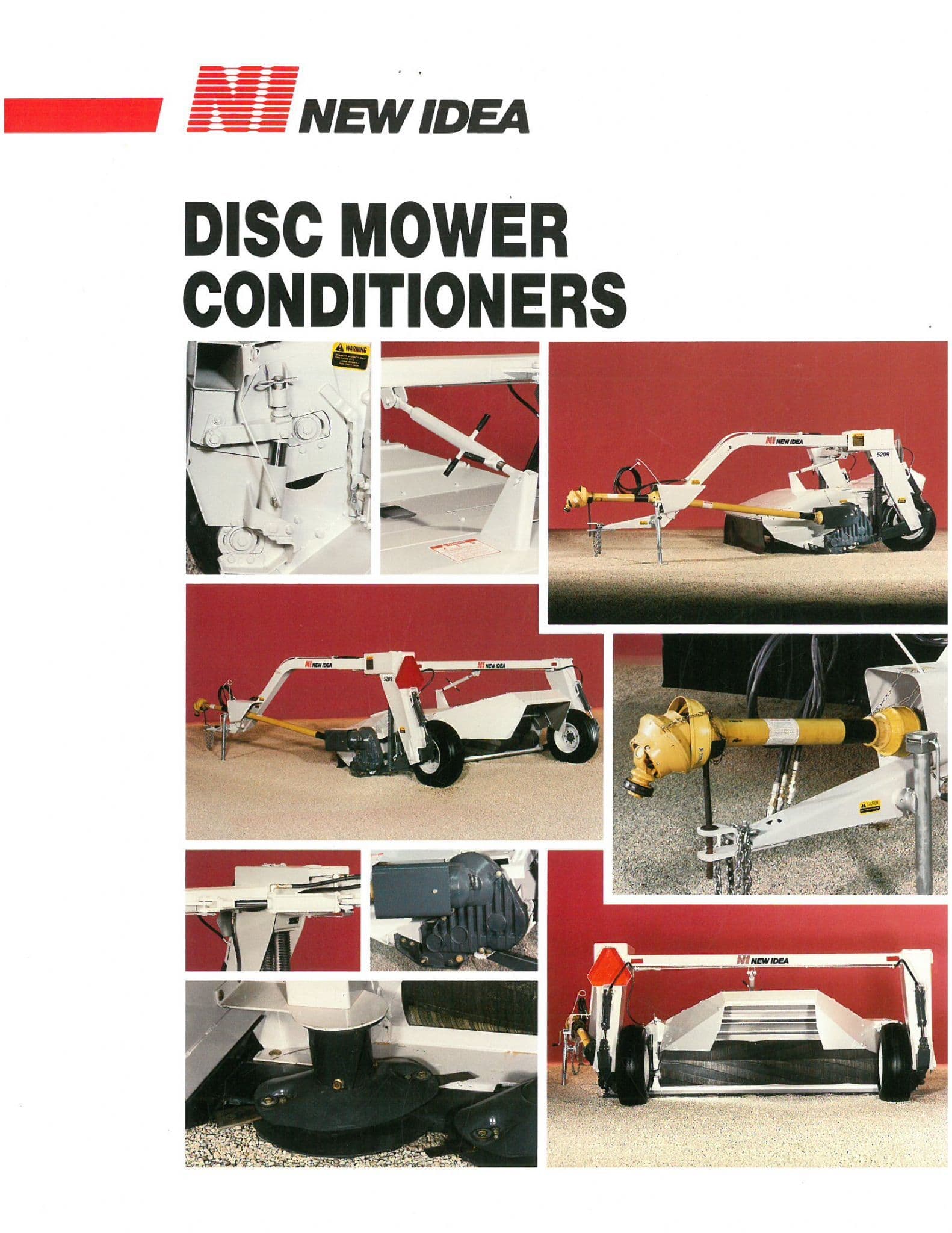 New Idea Disc Mower 5209 Brochure