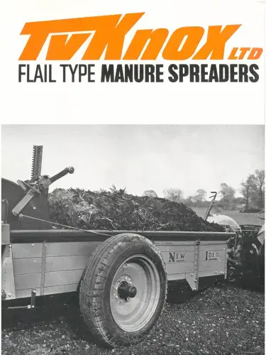New Idea Flail Type Manure Spreader 203 204 205 Brochure