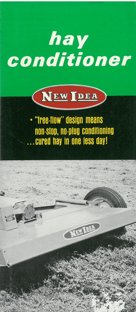New Idea Hay Conditioner 752 Brochure