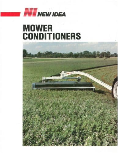 New Idea Mower Conditioner 507 509 512 514 Brochure