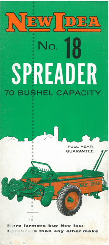 New Idea Spreader 18  Brochure