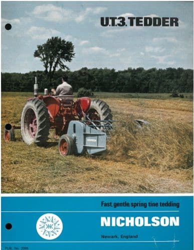 Nicholsons Hay Tedder UT3 Brochure
