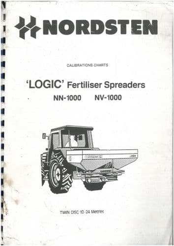Nordsten Logic NN1000 NV1000 Calibration Charts