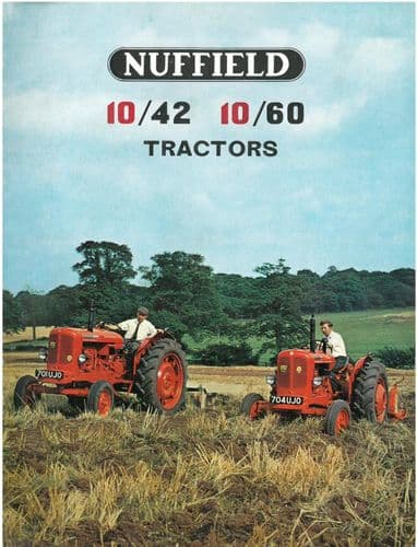 Nuffield Tractor 10/42 & 10/60 Brochure