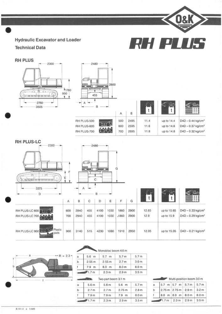 O&K Crane RH Plus Brochure