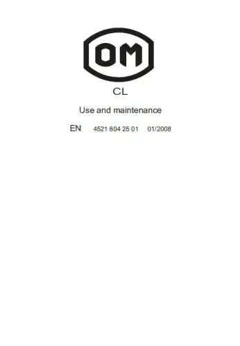 OM Pimespo CL Operators Manual