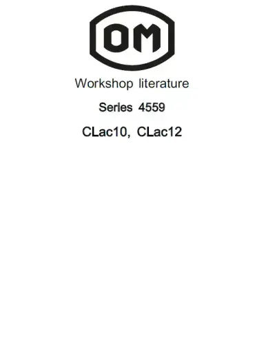 OM Pimespo CLac10 CLac12 Workshop Manual