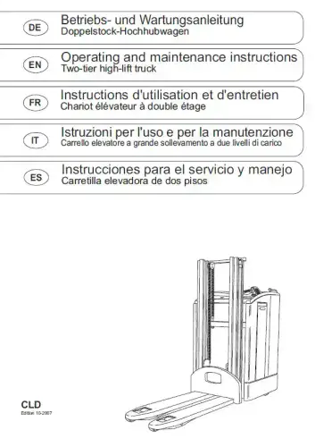 OM Pimespo CLD20 Operators Manual