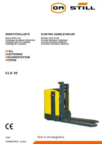 OM Pimespo CLD20 Parts Manual