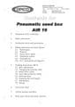 Opico Pneumatic Seed Box Air 16 Operators Manual with Parts List