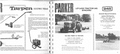 Parker Sports Ground Equipment Brochure - Leyland & Iseki Tractors, Rollers, Mowers, Aerators ++++++