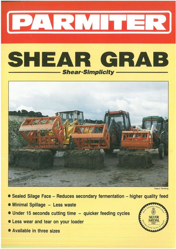 Parmiter Shear Grab SG100 SG200 SG300 Brochure - SG 100 200 300